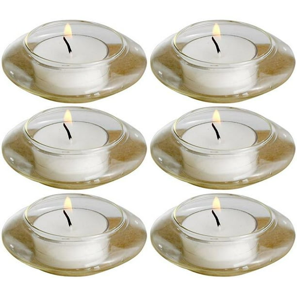 Biedermann & Sons Glass Daylight Pedestal Candle Holders Box of 4 Medium Biedermann & Sons Glass Daylight Pedestal Candle Holders Box of 4 Medium